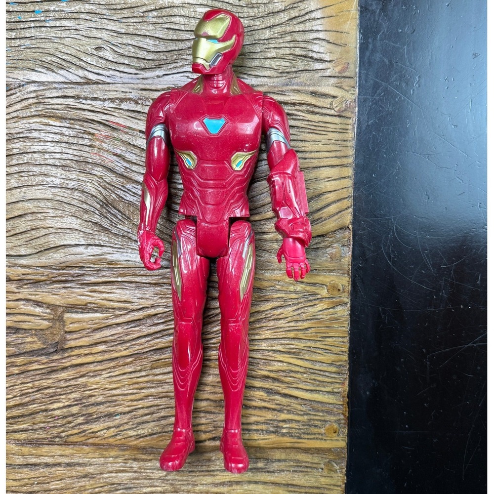 Marvel Avengers Iron Man Titan Hero Series 12 Inch Action Figure Red Gold Armor